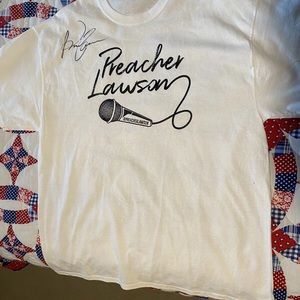 Comedian Preacher Lawson Signed Autographed T-Shirt Size XL America’s Got Talent